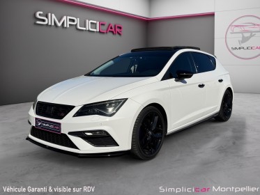 Seat leon 2.0 tdi 184ch dsg6 fr toit ouvrant occasion montpellier (34) simplicicar simplicibike france