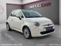 Fiat 500 serie 6 euro 6d 1.2 69 ch eco pack lounge toit panoramique carplay garantie 12 mois occasion montreuil (porte de...