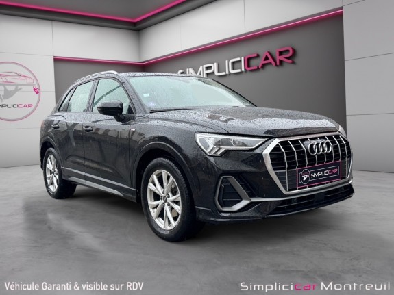 Audi q3 35 tfsi 150 ch s tronic 7 s line suivi complet audi toit ouvrant panoramique garantie 12 mois occasion montreuil...