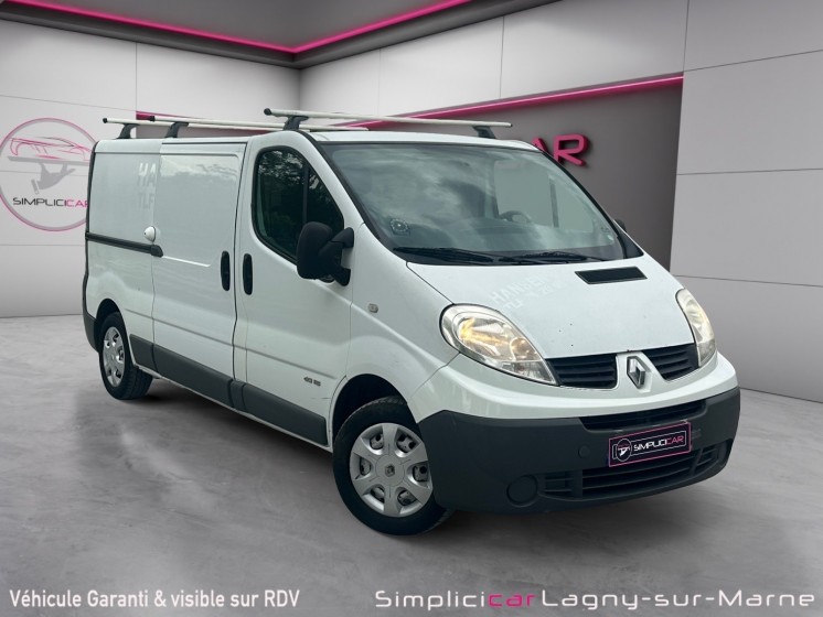 Renault trafic fourgon gn 2.0 dci 115 l2h1 1200 kg - historique complet - moteur à chaine - vidéo disponible occasion...