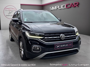 Volkswagen t-cross 1.0 tsi 115 start/stop dsg7 carat occasion simplicicar livry gargan simplicicar simplicibike france