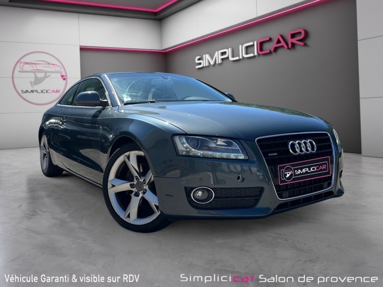 Audi a5 a5 3.0 v6 tdi 240 dpf quattro ambition luxe / suivi d'entretien / bon état occasion simplicicar salon de provence...