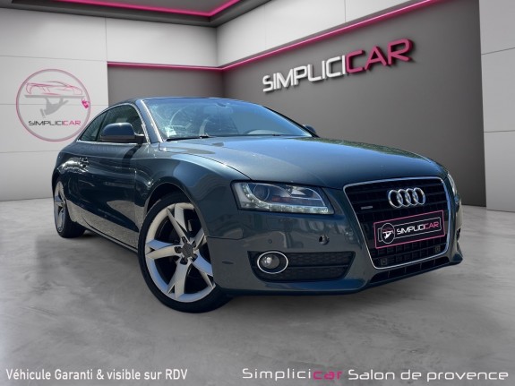 Audi a5 a5 3.0 v6 tdi 240 dpf quattro ambition luxe / suivi d'entretien / bon état occasion simplicicar salon de provence...