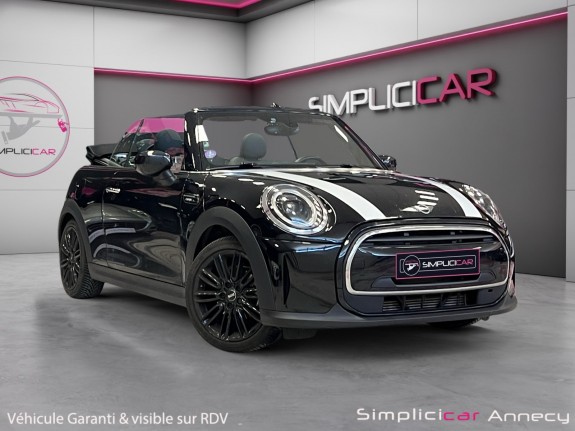 Mini cabriolet 136cv camden, 1ère main, française, carplay, entretien suivi, garantie 12 mois occasion simplicicar annecy...