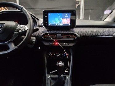 Dacia sandero stepway tce 90 - garantie 12 mois car play caméra avertisseur d'angles morts keyless suivi complet occasion...