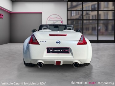 Nissan 370z roadster 3.7 v6 328 pack - silencieux nismo - etat exceptionnel - garantie 12 mois occasion simplicicar annecy...
