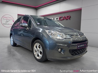 Citroen c3 c3 82ch exclusive carplay garantie 12 mois occasion montpellier (34) simplicicar simplicibike france