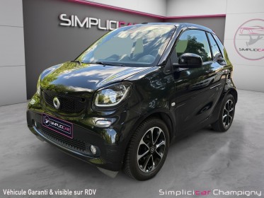 Smart fortwo cabrio 1.0 71 ch ba6 prime-capote rouge -accoudoir-sieges en cuir chauffant-climatisation occasion...