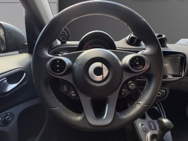 Smart fortwo cabrio 1.0 71 ch ba6 prime-capote rouge -accoudoir-sieges en cuir chauffant-climatisation occasion...