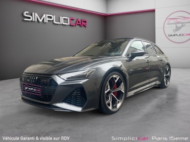 Audi rs6 avant v8 4.0 tfsi 630 tiptronic 8 quattro performance /francaise / garantie juin 2028 occasion paris 15ème (75)...
