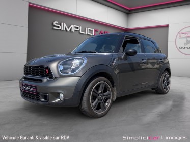 Mini countryman r60 d 143 ch cooper s pack jcw garantie 12 mois occasion simplicicar limoges  simplicicar simplicibike france