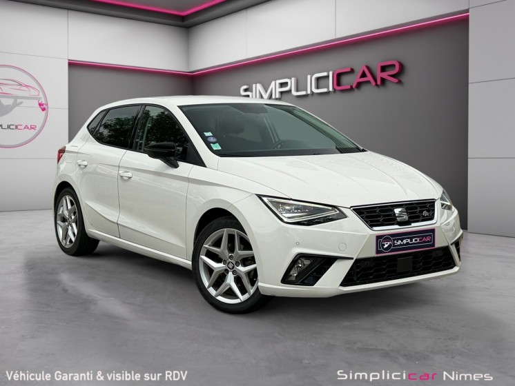 Seat ibiza 1.0 ecotsi 115 ch s/s dsg7 fr - caméra - acc - carplay - garantie 12 mois occasion simplicicar nimes - rb auto...