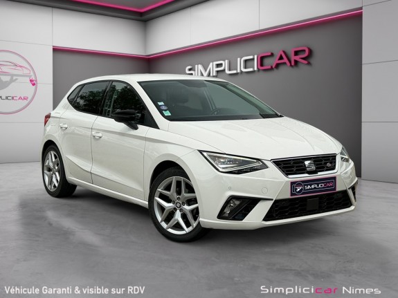 Seat ibiza 1.0 ecotsi 115 ch s/s dsg7 fr - caméra - acc - carplay - garantie 12 mois occasion simplicicar nimes - rb auto...