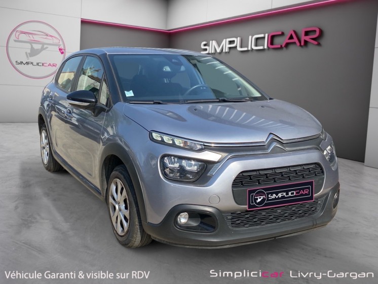 Citroen c3 c3 bluehdi 100 ss bvm6 feel pack occasion simplicicar livry gargan simplicicar simplicibike france