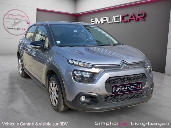 Citroen c3 c3 bluehdi 100 ss bvm6 feel pack occasion simplicicar livry gargan simplicicar simplicibike france