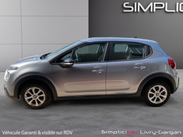 Citroen c3 c3 bluehdi 100 ss bvm6 feel pack occasion simplicicar livry gargan simplicicar simplicibike france