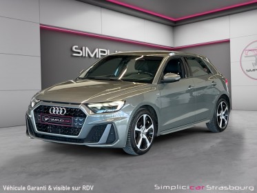 Audi a1 sportback 25 tfsi 95 ch bvm5 s line - gris chronos - rÉgulateur - full led - carplay occasion simplicicar strasbourg...