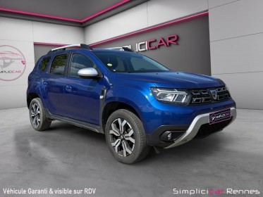 Dacia duster blue dci 115 4x2 prestige occasion simplicicar rennes simplicicar simplicibike france