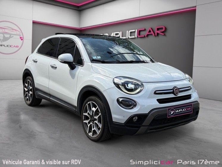 Fiat 500x vpc 1.6 multijet 120 ch cross/entretien fiat/toit ouvrant/garantie 12 mois occasion paris 17ème (75)(porte...