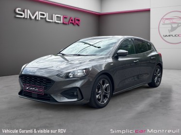 Ford focus 1.0 ecoboost 125 ss st line garantie 12 mois occasion montreuil (porte de vincennes)(75) simplicicar simplicibike...