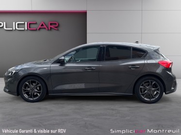 Ford focus 1.0 ecoboost 125 ss st line garantie 12 mois occasion montreuil (porte de vincennes)(75) simplicicar simplicibike...