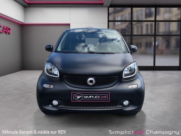 Smart fortwo coupe 0.9 90 ch ba6 prime - edition noir mat - 24900 km - occasion champigny-sur-marne (94) simplicicar...