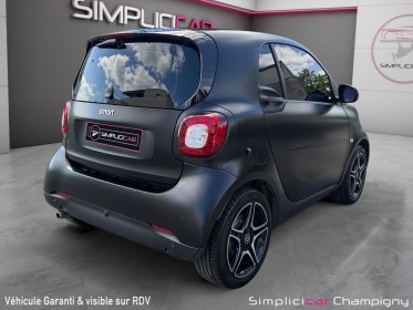 Smart fortwo coupe 0.9 90 ch ba6 prime - edition noir mat - 24900 km - occasion champigny-sur-marne (94) simplicicar...