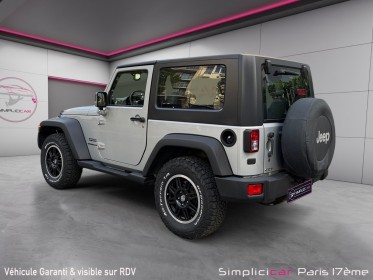 Jeep wrangler 2.8 crd 177 sport garantie 12 mois occasion paris 17ème (75)(porte maillot) simplicicar simplicibike france