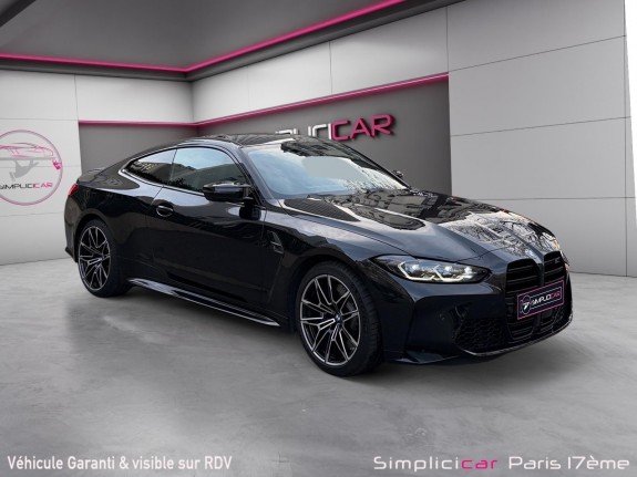 Bmw m4 competition coupe g82 510 ch bva8 entretient à jour sièges élec caméra 360 harman cardon garantie 12 mois occasion...