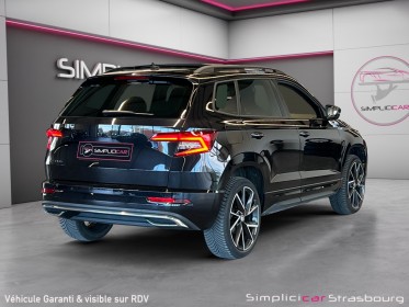 Skoda karoq 1.5 tsi 150 ch act dsg7 sportline - toit pano - jantes 19 - carplay - siÈges baquets occasion simplicicar...