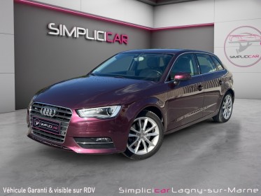 Audi a3 sportback 1.8 tfsi 180 ambition luxe quattro s tronic 6 - sièges cuir - caméra de recul occasion simplicicar lagny ...