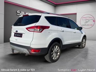 Ford kuga 2.0 tdci 150 ss 4x2 titanium  attelage , sièges chauffants , courroie de distribution faite , garantie 12 mois...