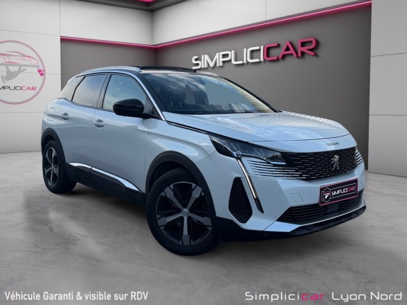 Peugeot 3008 bluehdi 130ch ss eat8 allure pack  toit ouvrant garantie 12 mois occasion simplicicar lyon nord simplicicar...