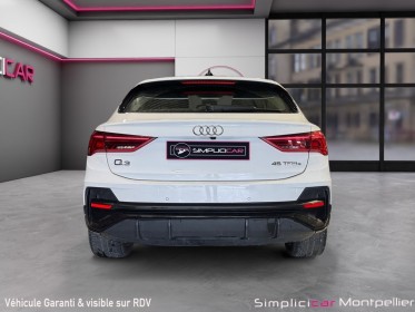 Audi q3 sportback 45 tfsie  245 ch s tronic 6 s line garantie 12 mois occasion montpellier (34) simplicicar simplicibike france