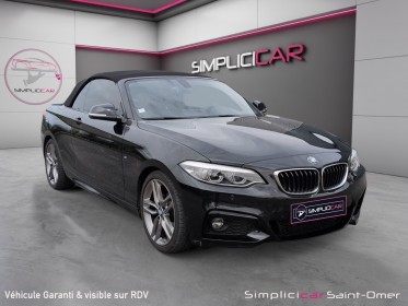 Bmw serie 2 cabriolet f23 coup 18d 150 ch bva8 m sport volant chauffant garantie 12 mois occasion simplicicar saint-omer...