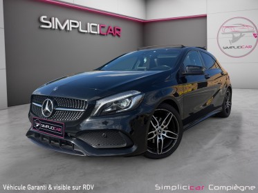 Mercedes classe a 180 d 7g-dct amg line  - caméra  de recul - gps - toit ouvrant pano - suivi à jour occasion simplicicar...