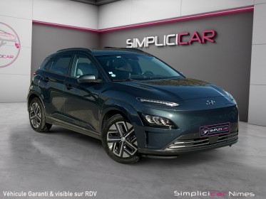 Hyundai kona electric 64 kwh 204 ch executive - soh 97,3% - cuir blanc - caméra - carplay - garantie 12 mois occasion...