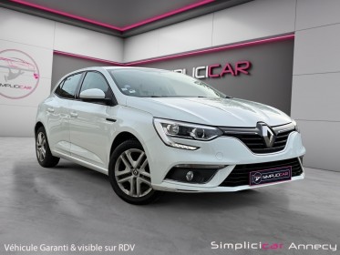 Renault megane iv berline tce 130 energy life, entretien suivi, garantie 12 mois occasion simplicicar annecy simplicicar...