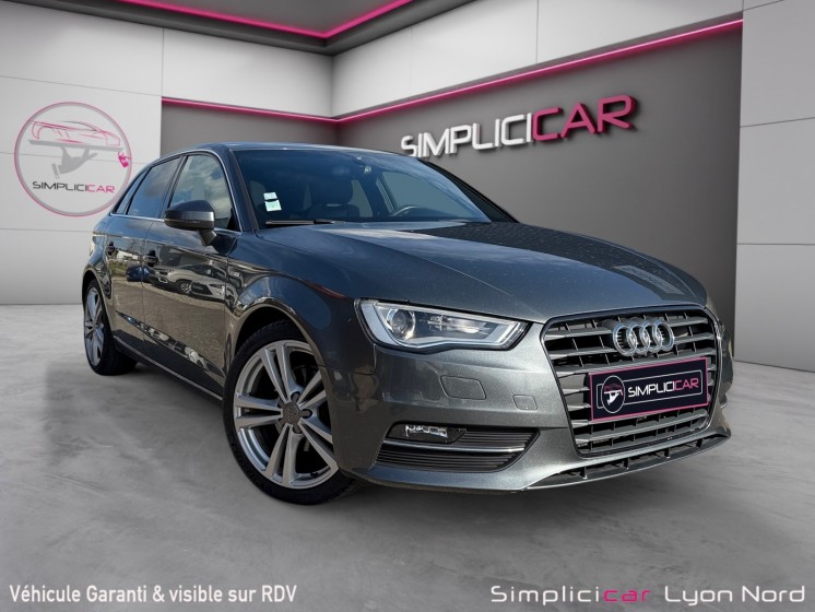 Audi a3 sportback 1.6 tdi 105 s line s tronic 7 sieges cuirs full led  garantie 12 mois occasion simplicicar lyon nord...