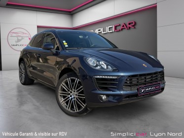 Porsche macan diesel 3.0 v6 258 ch s pdk attelage - carnet porsche  - 12 mois garantie occasion simplicicar lyon nord...