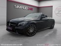 Mercedes classe c cabriolet 220 d 9g-tronic amg line burmester sieges chauffants cuir 12 mois garanties occasion simplicicar...