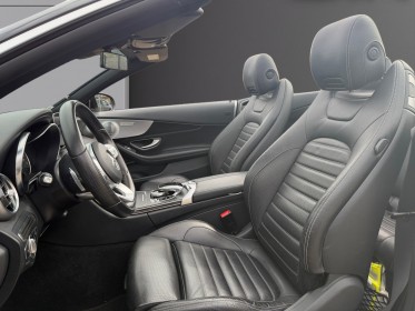 Mercedes classe c cabriolet 220 d 9g-tronic amg line burmester sieges chauffants cuir 12 mois garanties occasion simplicicar...