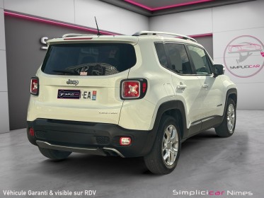 Jeep renegade 1.4 i multiair ss 140 ch limited - courroie changée -  garantie 12 mois occasion simplicicar nimes - rb auto...