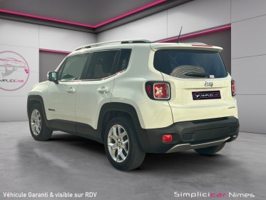 Jeep renegade 1.4 i multiair ss 140 ch limited - courroie changée -  garantie 12 mois occasion simplicicar nimes - rb auto...