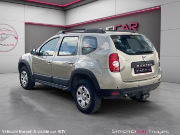 Dacia duster 1.5 dci 90 4x2 lauréate radar de recul climatisation garantie 12 mois occasion barberey simplicicar...