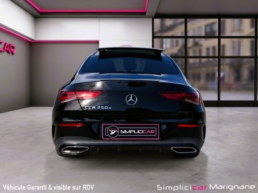 Mercedes cla coupe 250 e 8g-dct amg line toit pano ouvrant son burmester sièges sport cuir/alcantara chauffants packled......