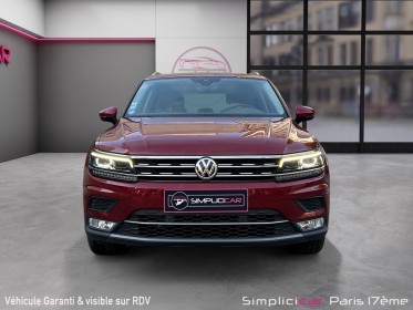 Volkswagen tiguan 1.4 tsi  150 dsg6 carat exclusive caméra de recul sièges chauffants coffre automatique. occasion paris...
