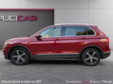 Volkswagen tiguan 1.4 tsi  150 dsg6 carat exclusive caméra de recul sièges chauffants coffre automatique. occasion paris...