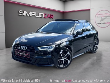 Audi a3 sportback 35 tfsi cod 150 s tronic 7 s line plus - entretien complet audi - ct vierge occasion simplicicar lagny ...