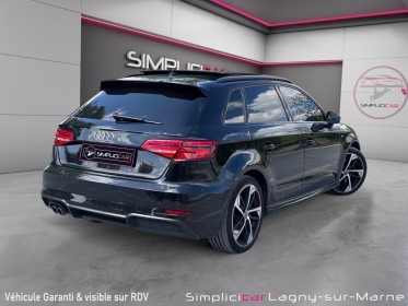 Audi a3 sportback 35 tfsi cod 150 s tronic 7 s line plus - entretien complet audi - ct vierge occasion simplicicar lagny ...